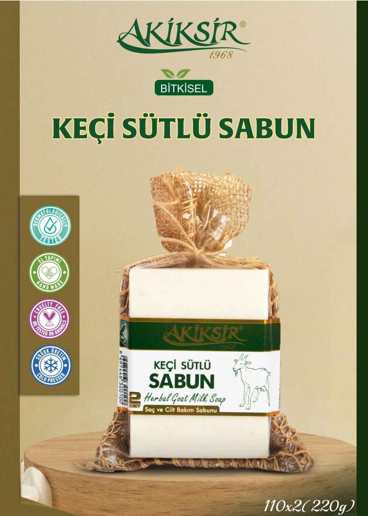 Akiksir Ziegenmilchseife