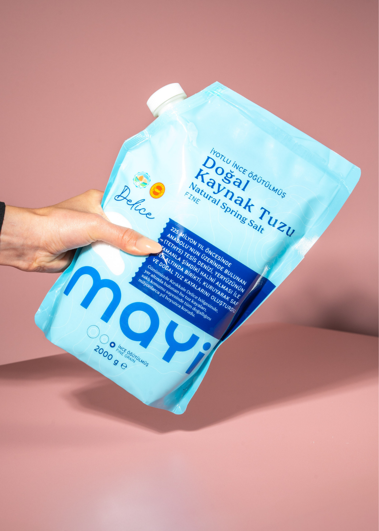 Mayi Quellsalz mit Jod – feingemahlen