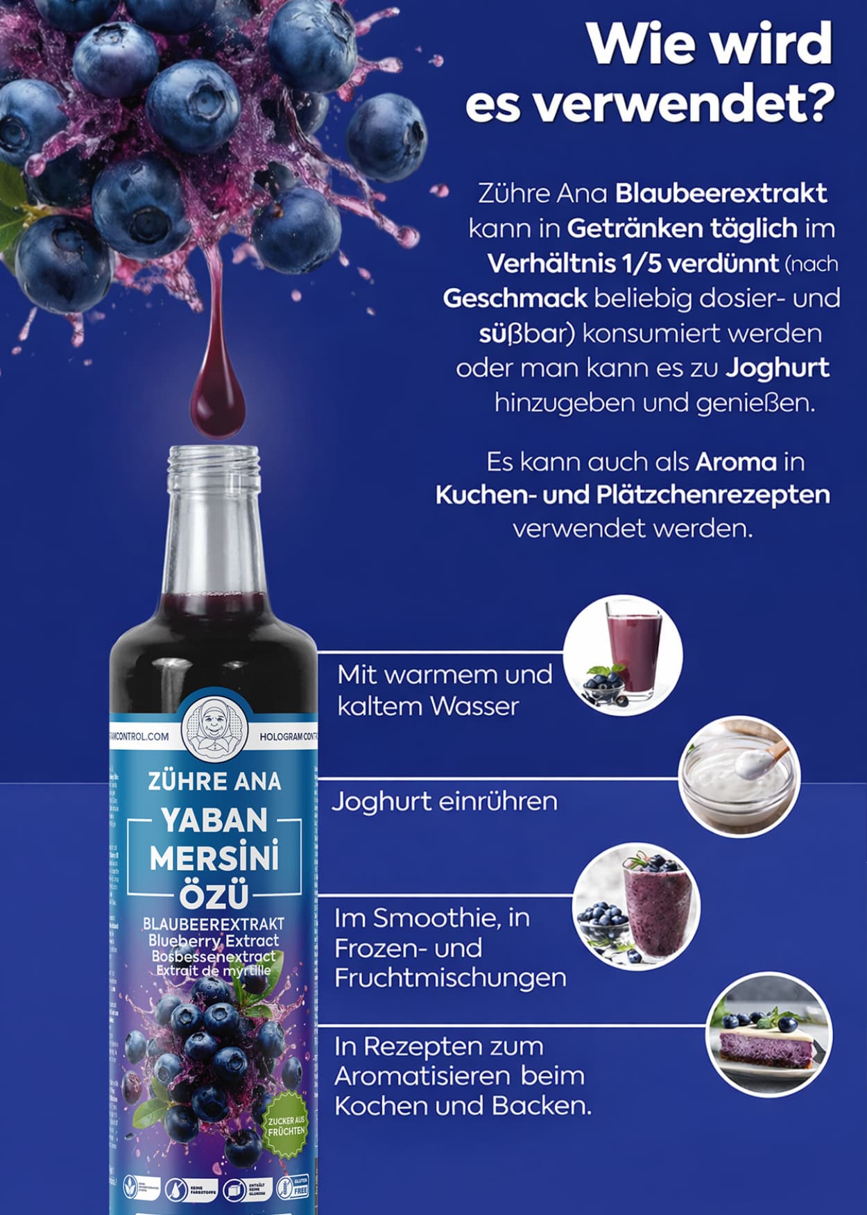 Zühre Ana Yaban Mersini Ekstraktı