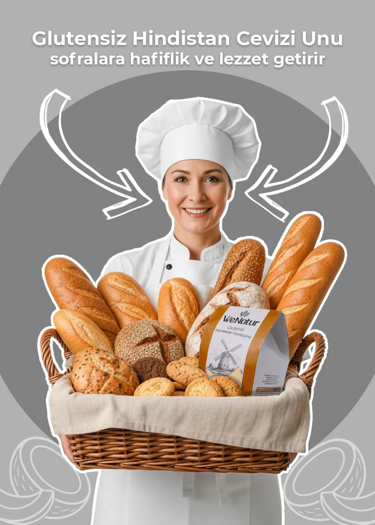 Glutenfreies Kokosmehl