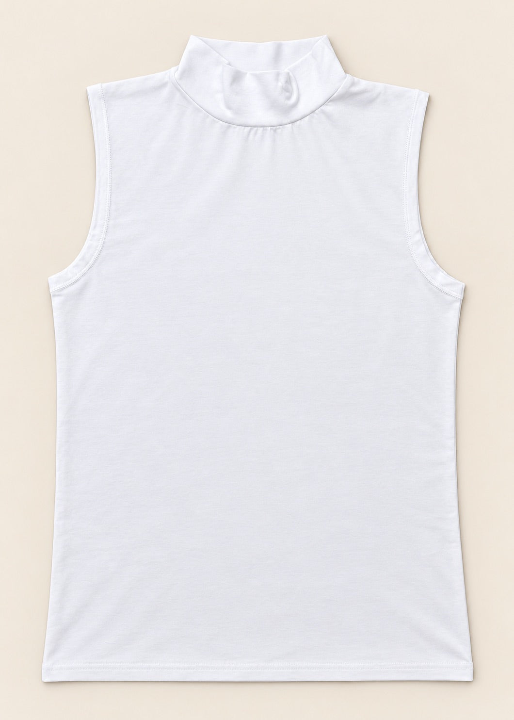 Belinay Modal Ärmellose Damen T-Shirt mit Rollkragen