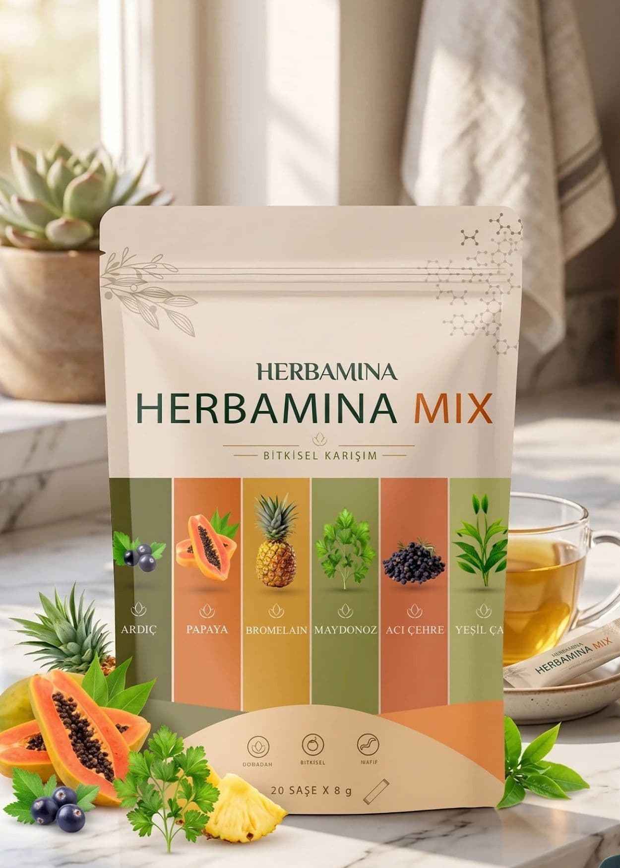 Herbamina Mix Bitkisel Karışım
