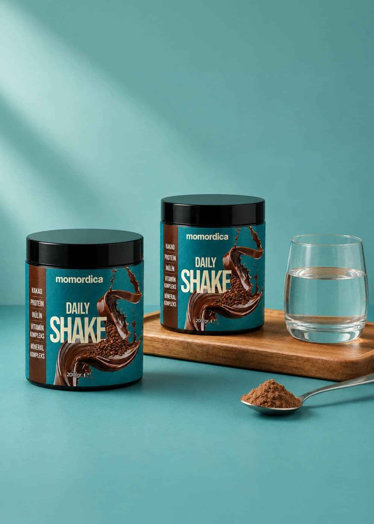 Momordica Daily Shake (Kakaopulver, Protein, Inulin, 9 Vitamine, 5 Mineralstoffe)