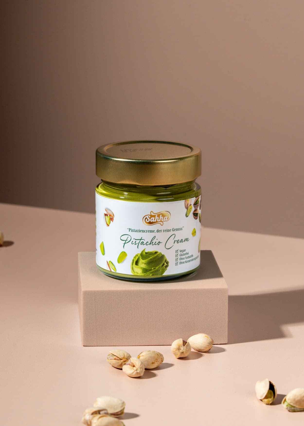 Sahha Pistaziencreme Glutenfrei - Vegan
