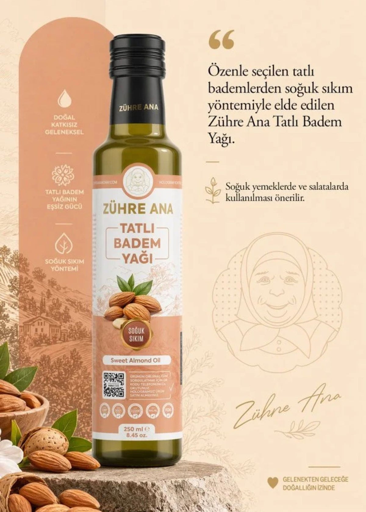 Zühre Ana Süßmandelöl