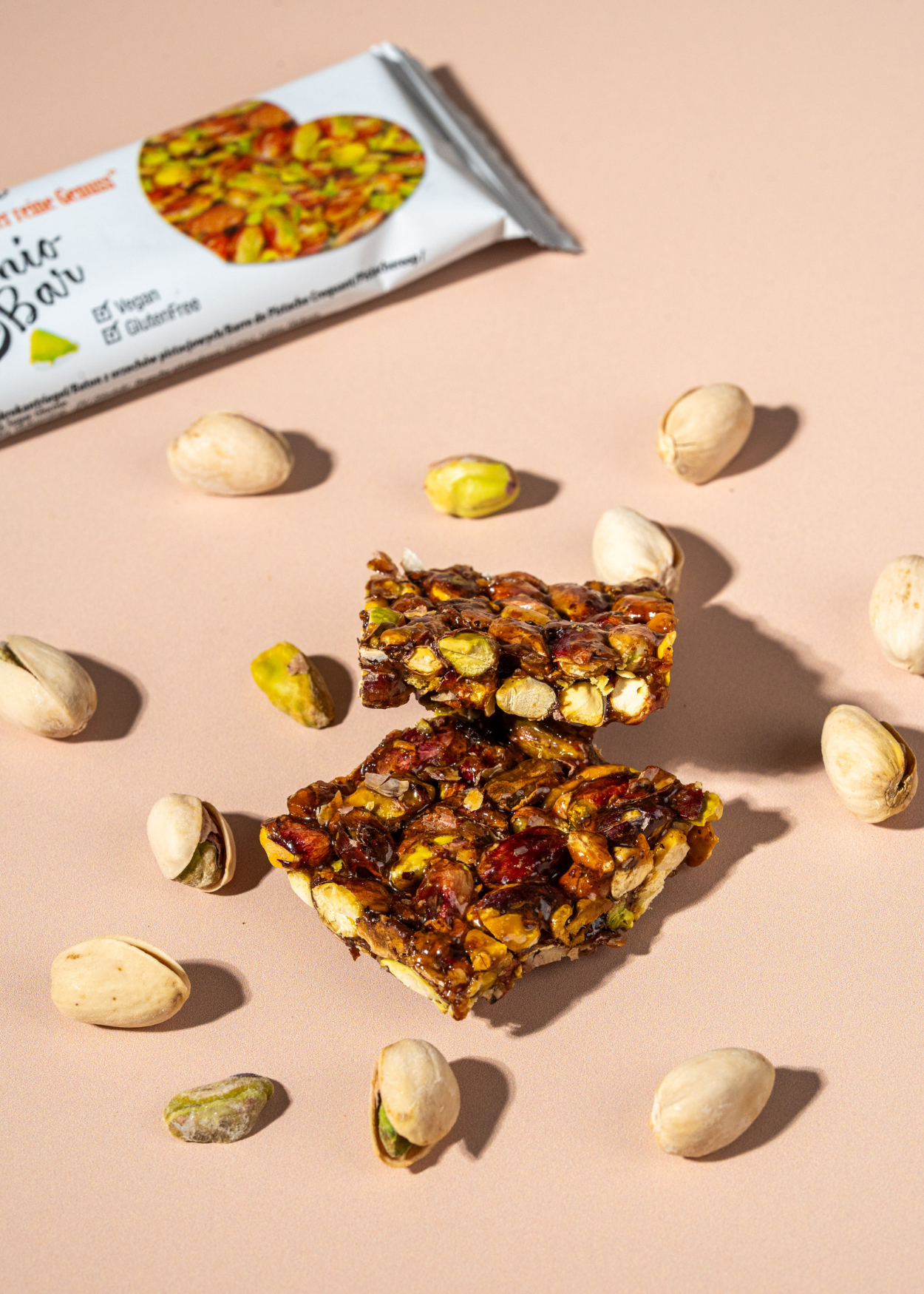 Sahha Pistachio Bar Vegan glutenfrei
