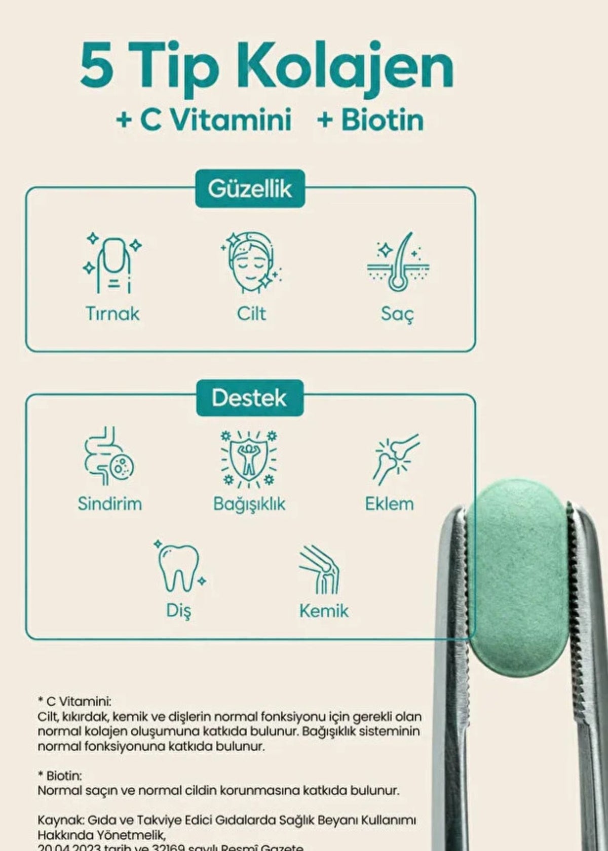iCollagen Kolajen Ve Probiyotik Tablet