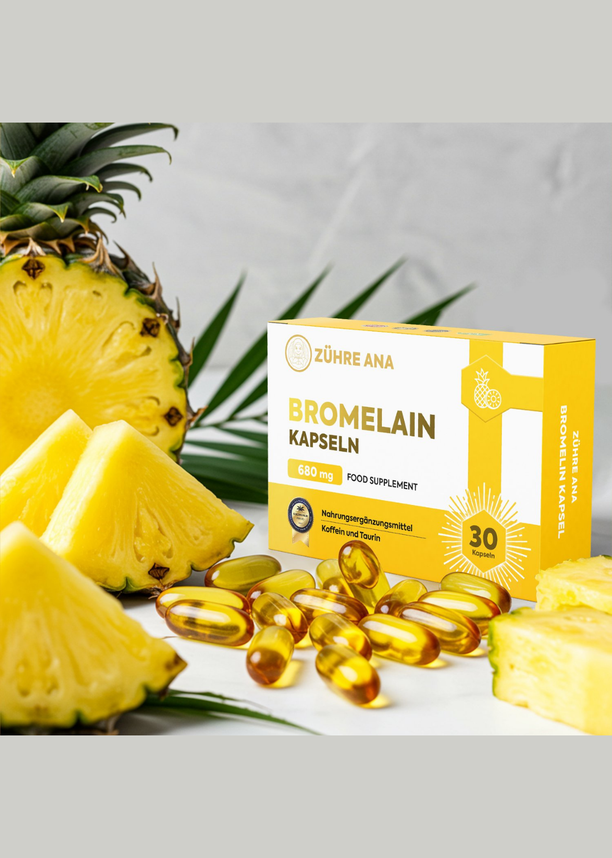 Zühre Ana Bromelain Kapsülü 