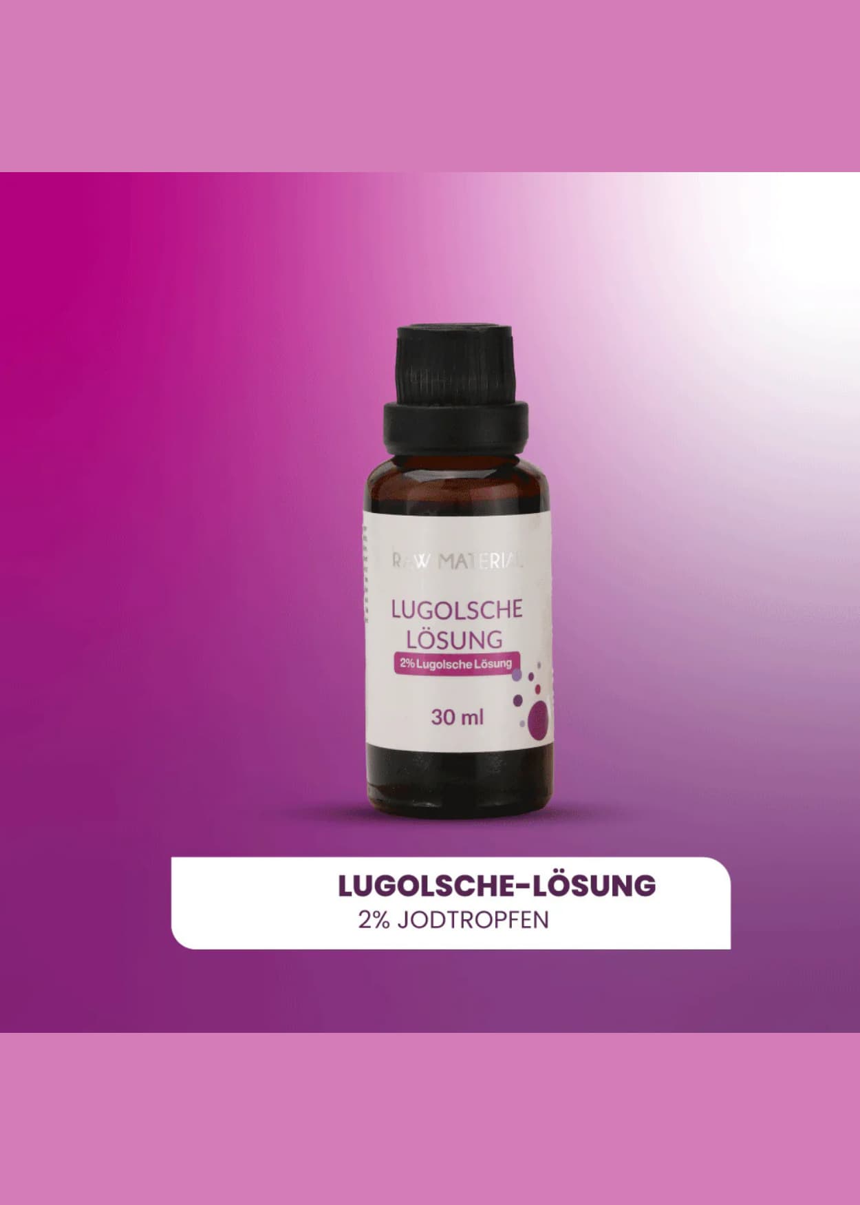 2% Lugolsche Lösung Jod Tropfen