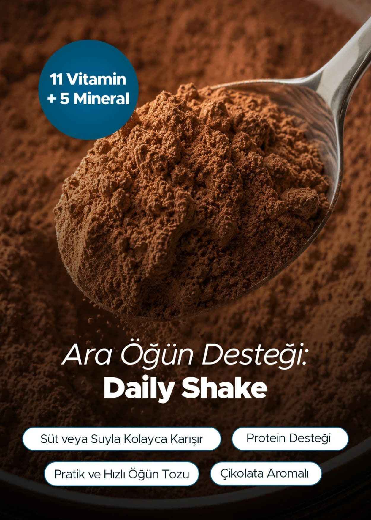 Momordica Daily Shake (Kakaopulver, Protein, Inulin, 9 Vitamine, 5 Mineralstoffe)