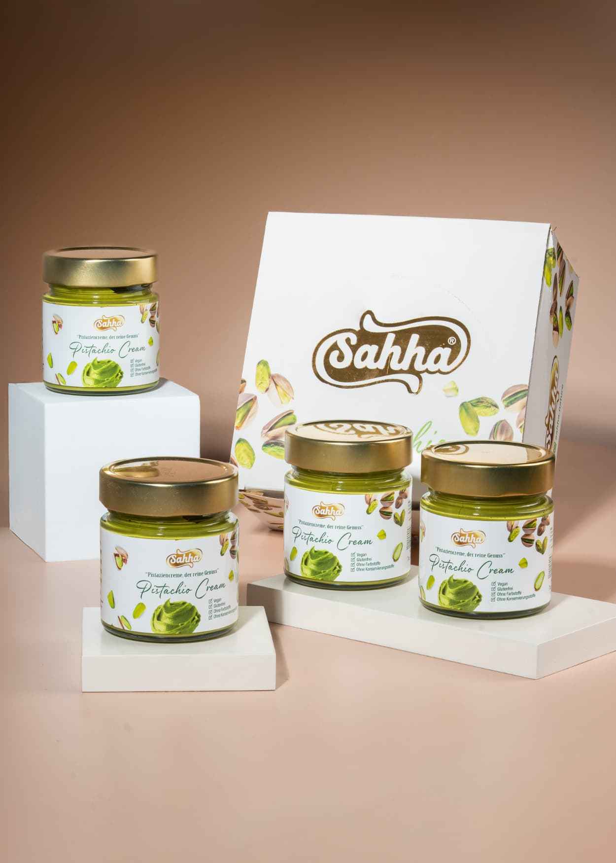 Sahha Pistaziencreme Glutenfrei - Vegan