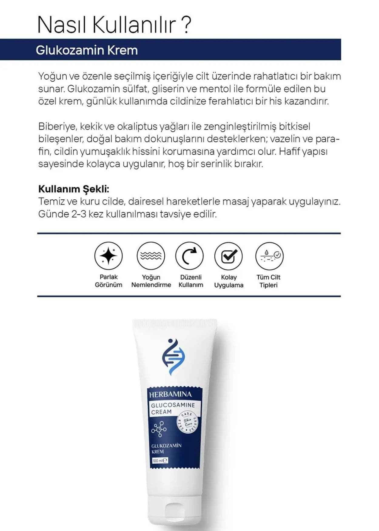 Herbamina Glucosamin-Massagecreme