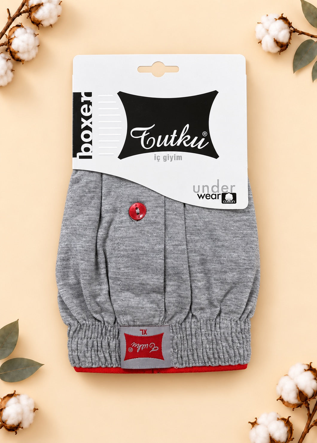 Tutku Boxer Shorts (Penye)