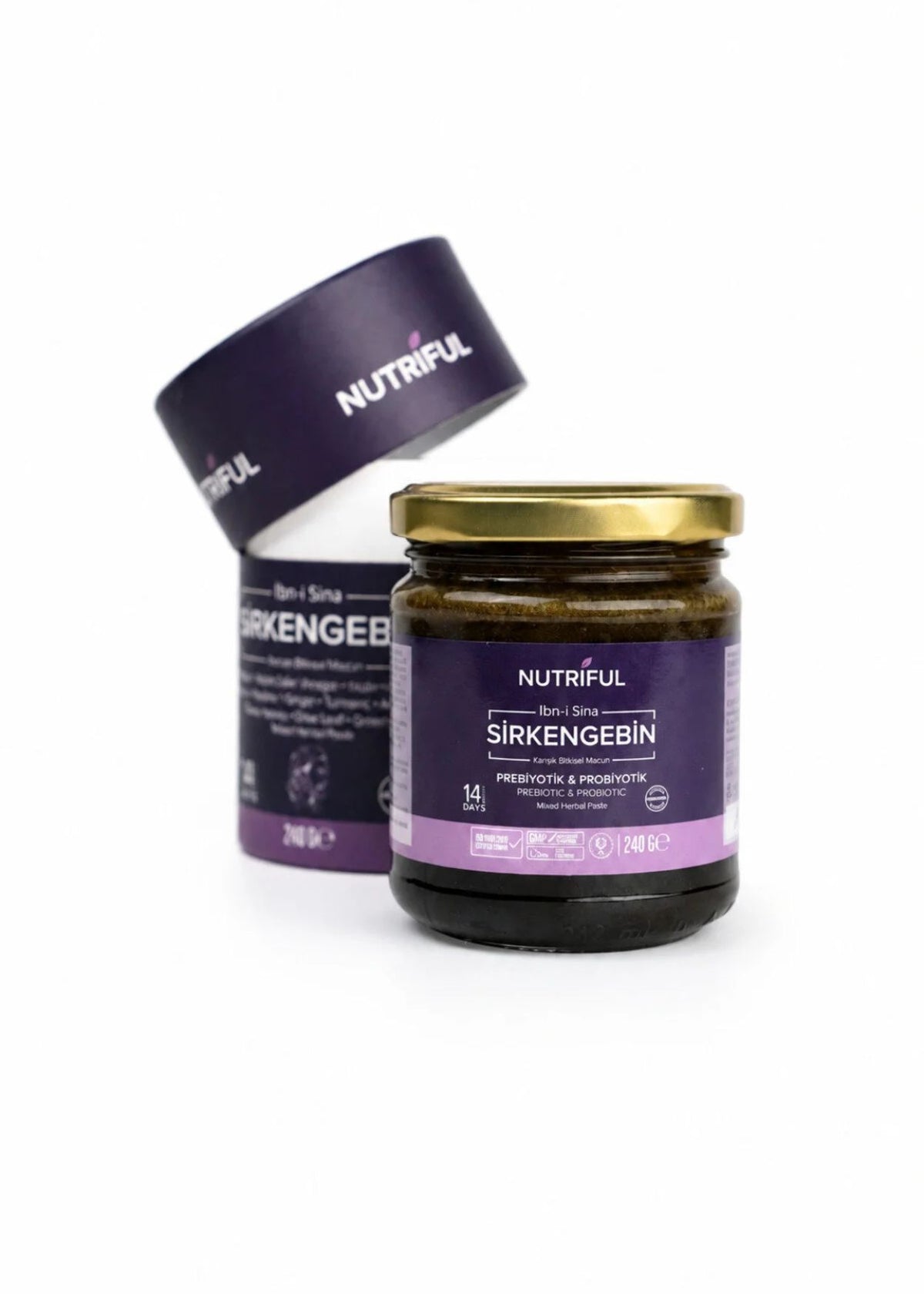 Nutriful Ibn-i Sina Sirkengebin Prebiotische & Probiotische Kräuterpaste