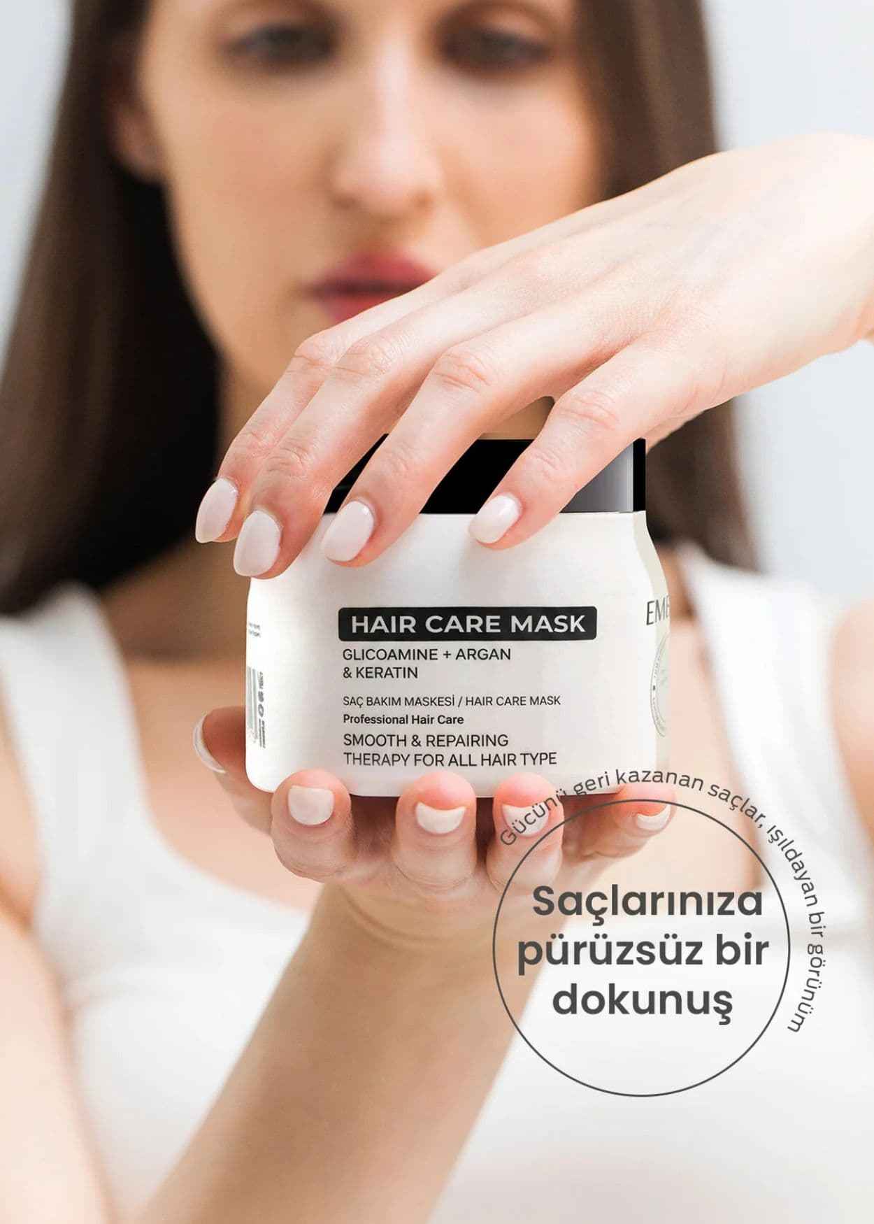 Embeauty Nährende und reparierende Intensiv-Haarpflegemaske mit Keratin-Effekt