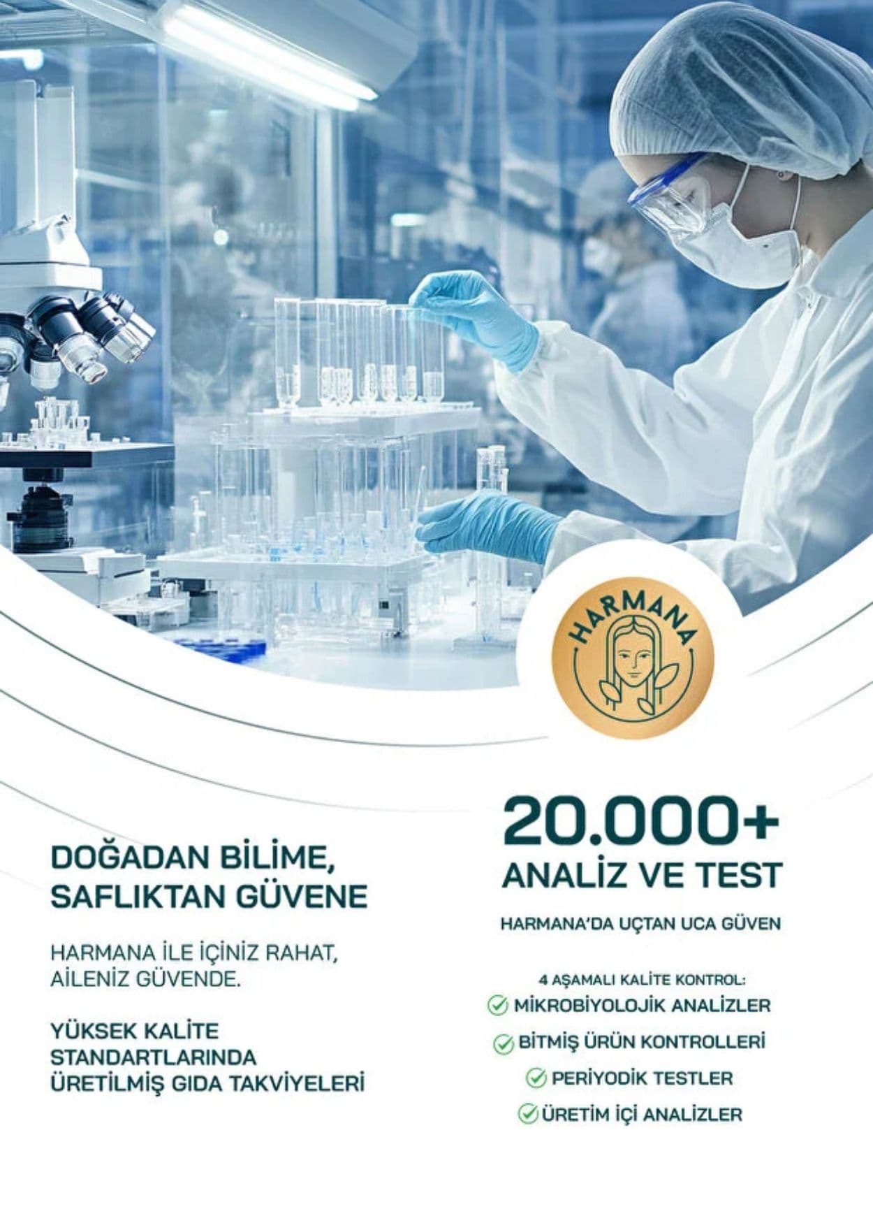Harmana Magnesium-Komplex (Bisglycinat, Citrat, Malat)