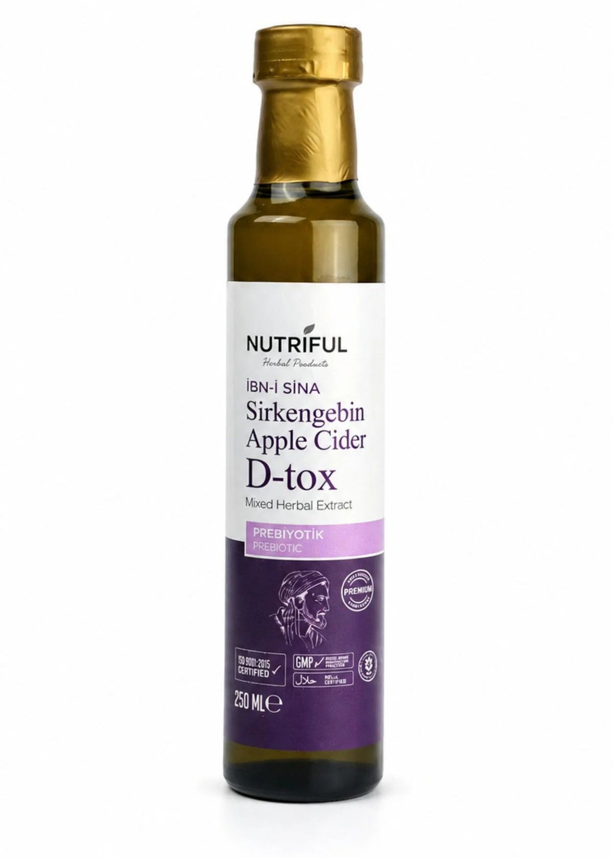 Nutriful İbni Sina Sirkengebin Prebiyotik Sirkesi