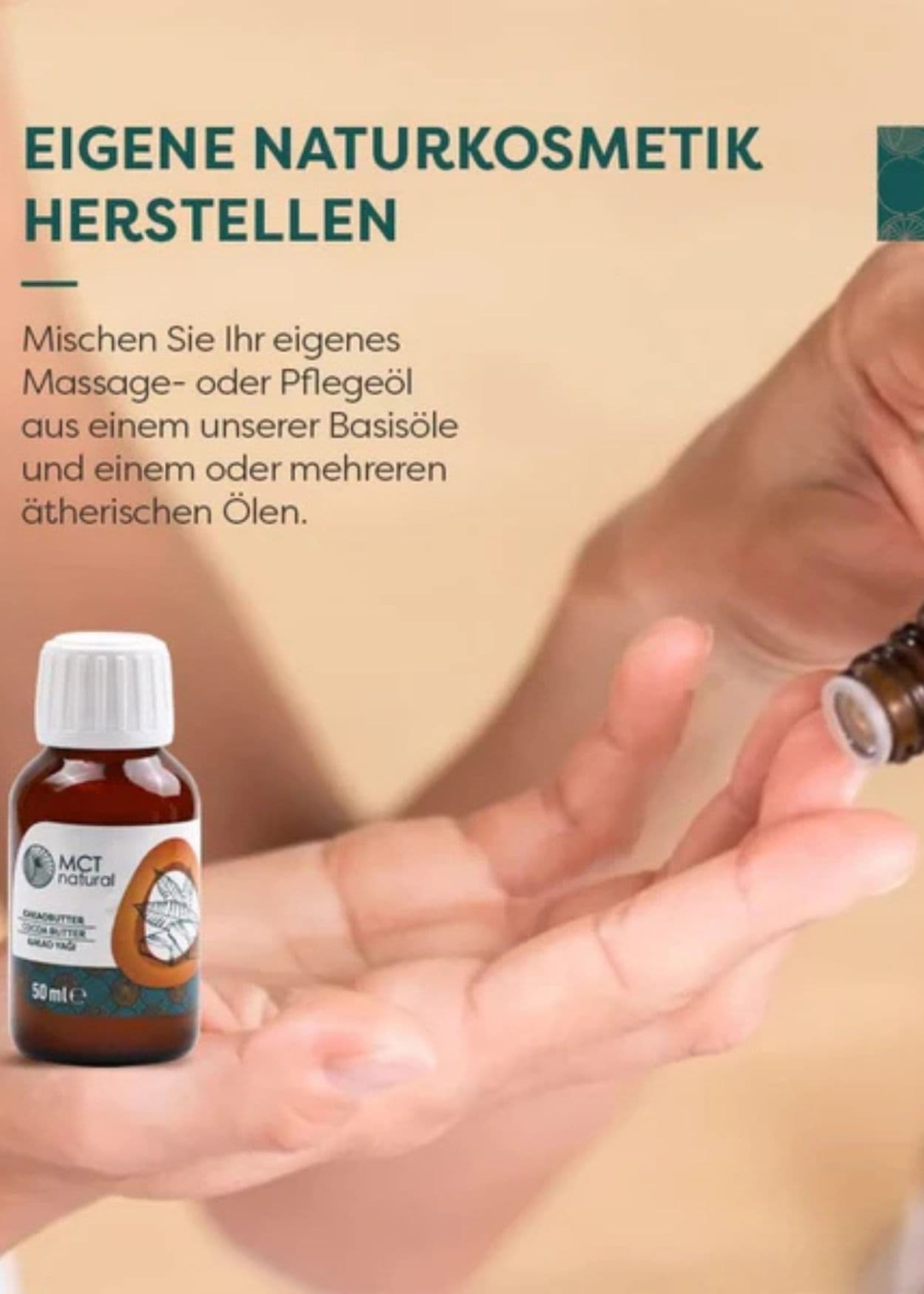 MCT Natural Kakaobutter