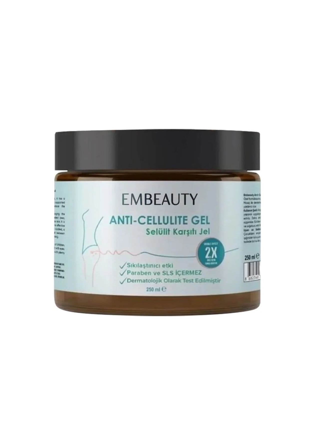 Embeauty Körperformendes Gel mit schlankmachender und straffender Wirkung gegen Cellulite und Dehnungsstreifen