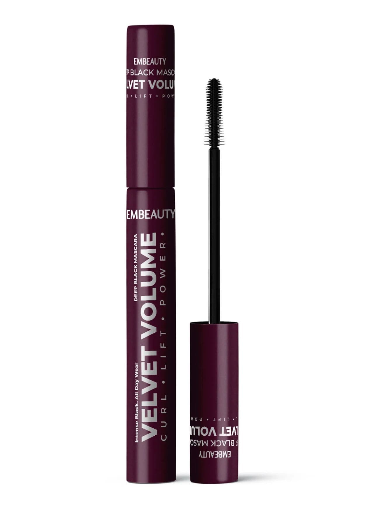 Embeauty Ultra Schwarze Volumen-Mascara – für mehr Volumen und Länge
