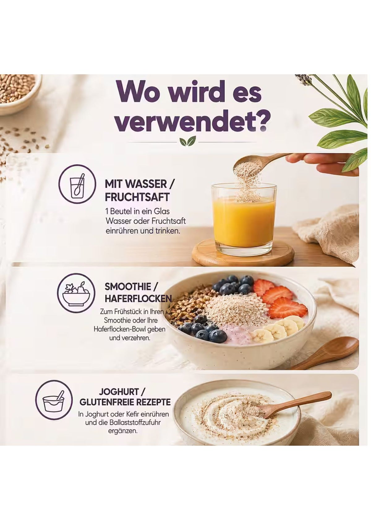 Zühre Ana Karnıyarık Otu (Psyllium) Tozu
