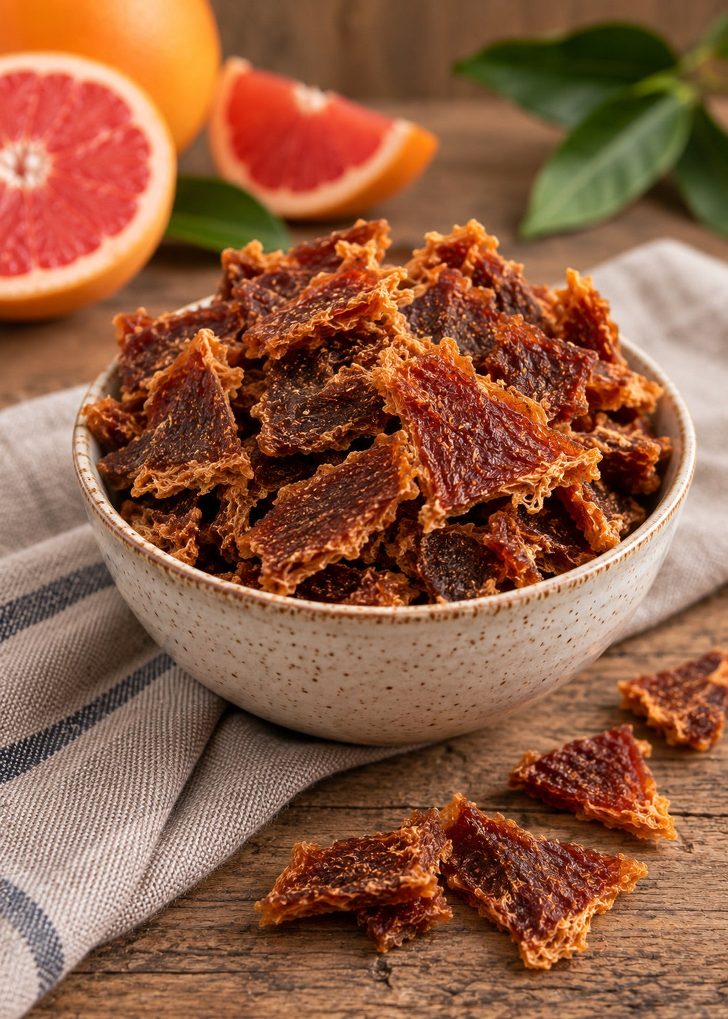 Getrocknete Grapefruit