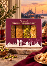 Türkische Süßware mit Karamell, Lotus & Honig