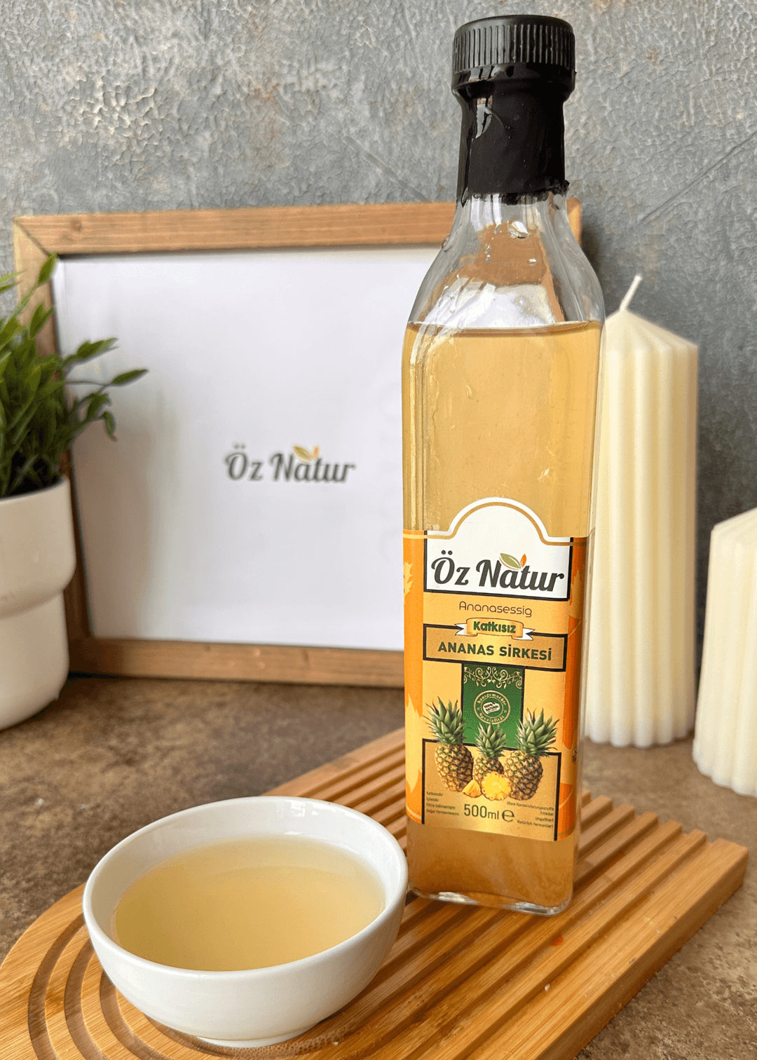 Ananas-essig 500ml – Öz Natur