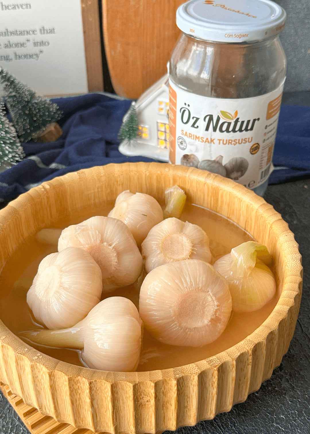 Antep Eingelegter Knoblauch