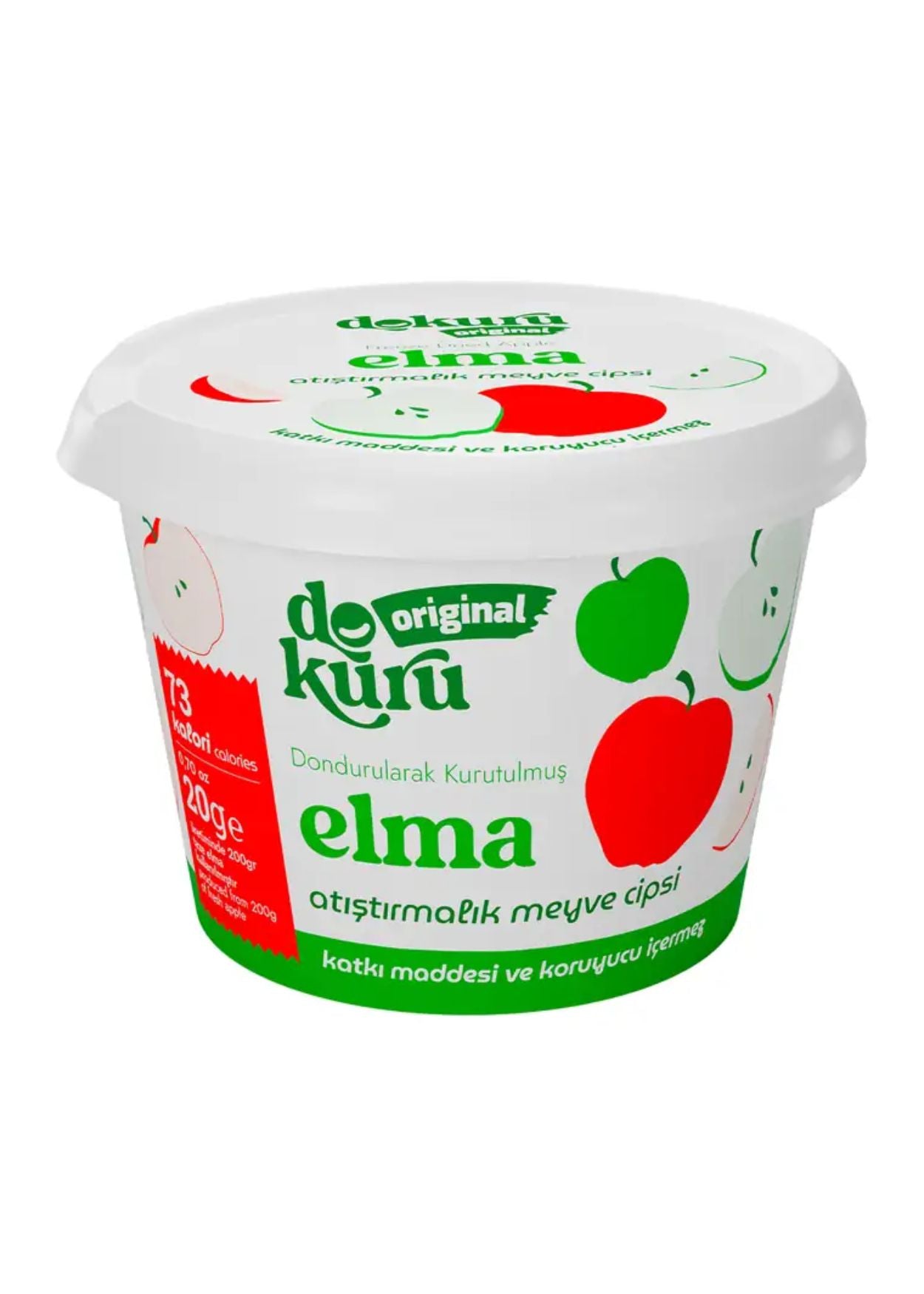 Dokuru Gefriergetrocknete Apfel (Fruchtchips)