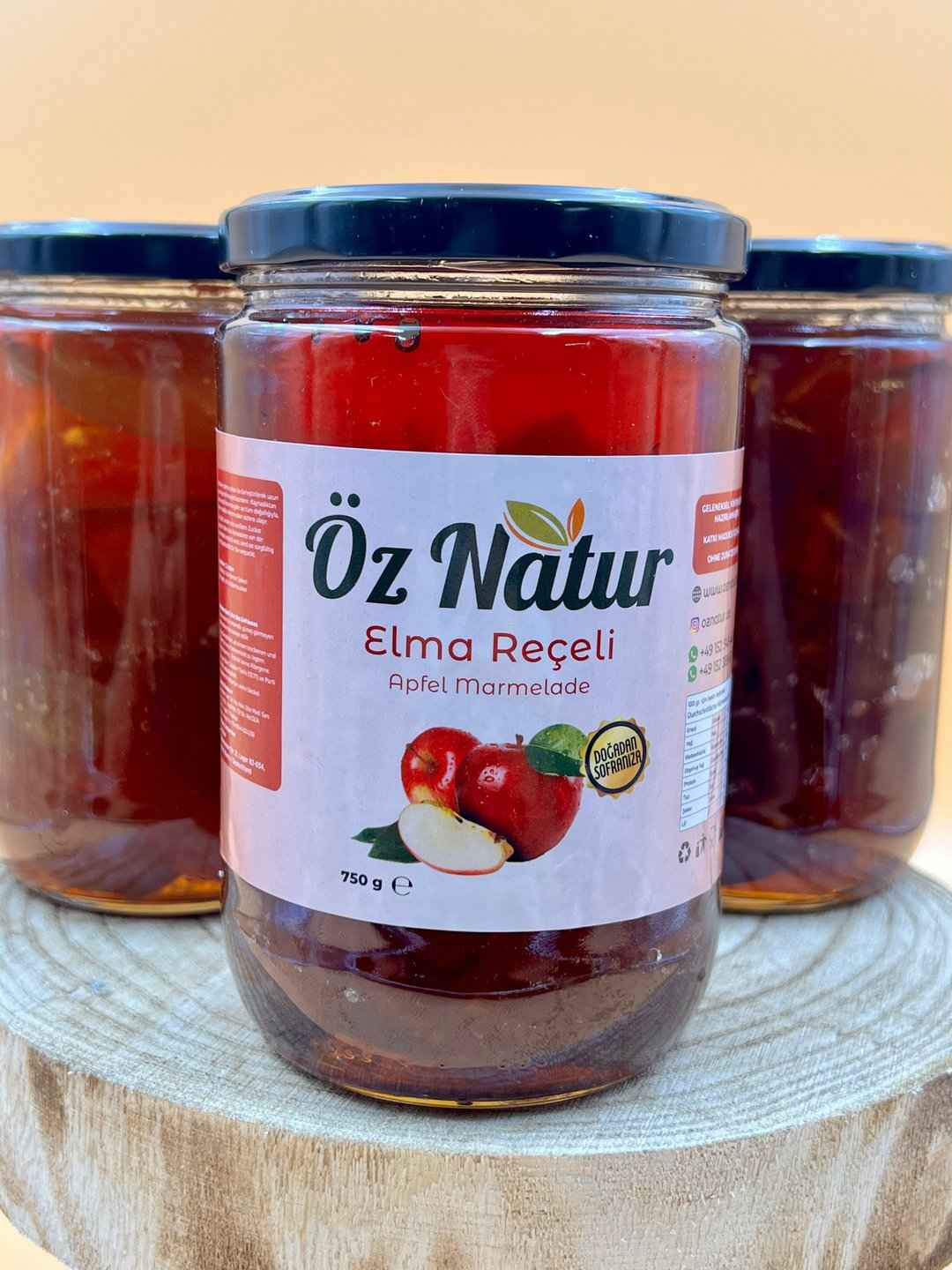 Apfelkonfitüre