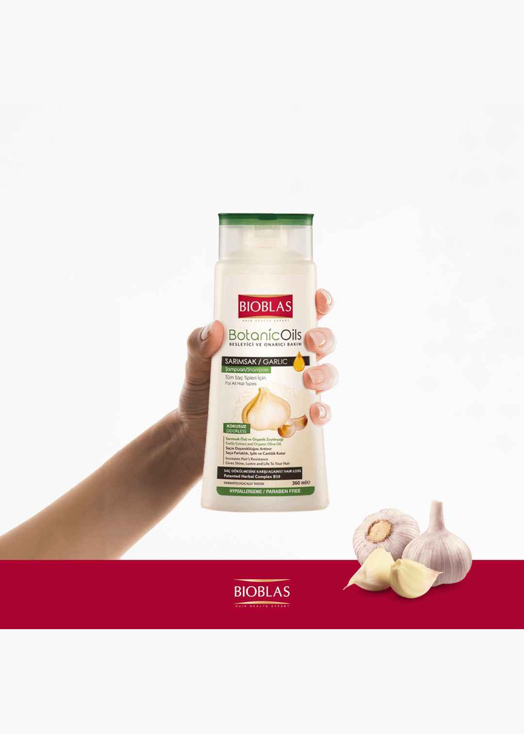 Bioblas Knoblauch Shampoo