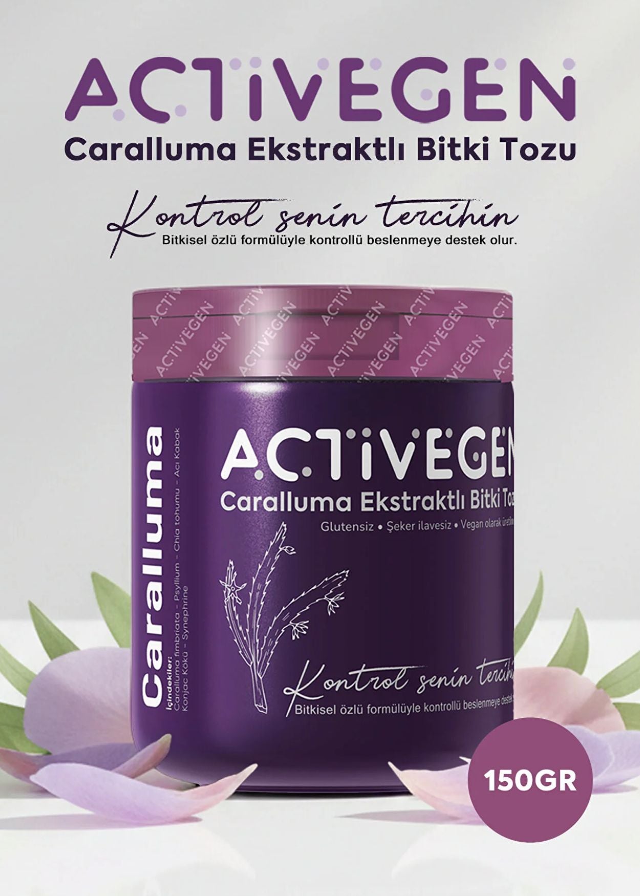 Activegen Caralluma Extrakt Pflanzenpulver