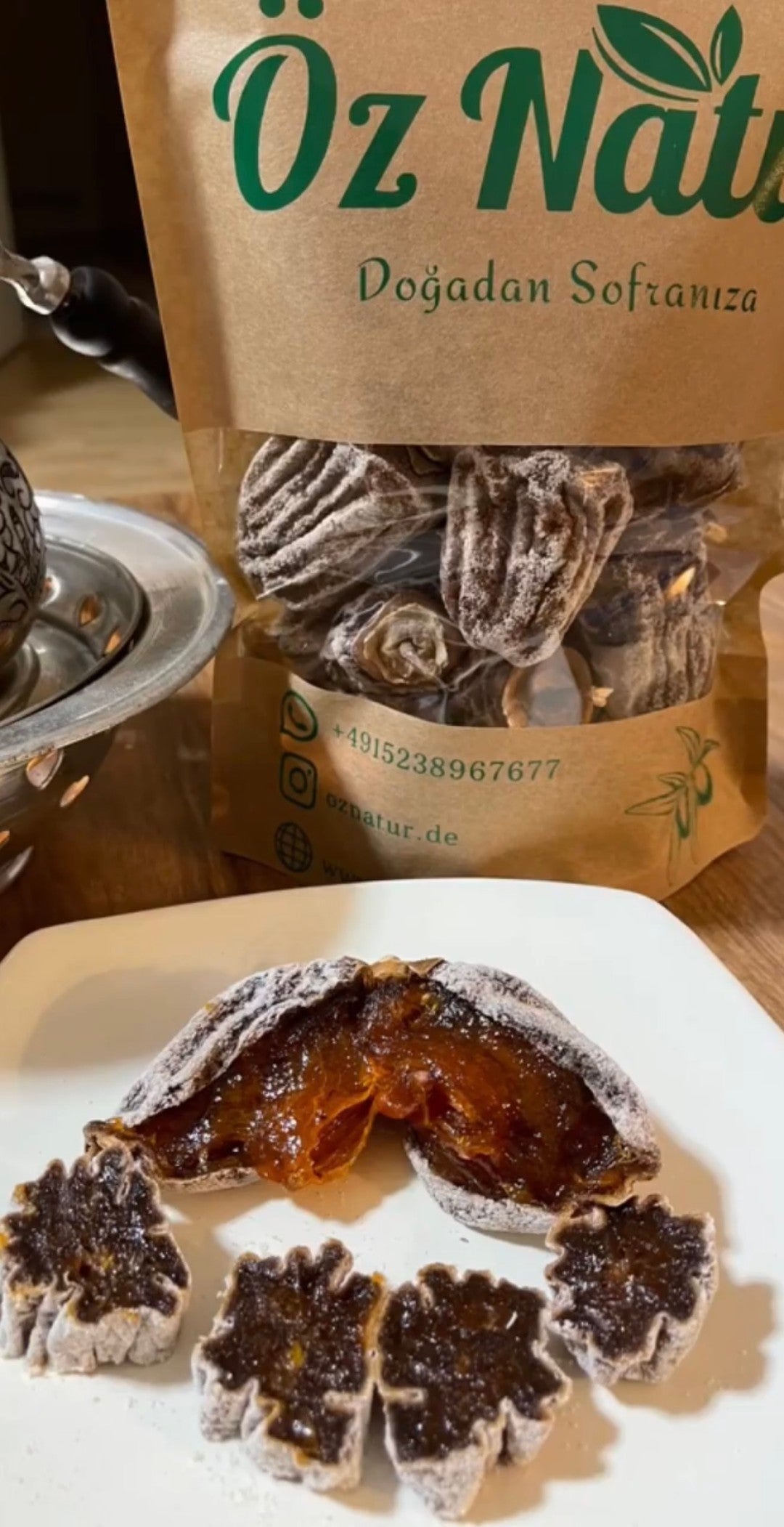 Getrocknete Kaki / Persimone 500g