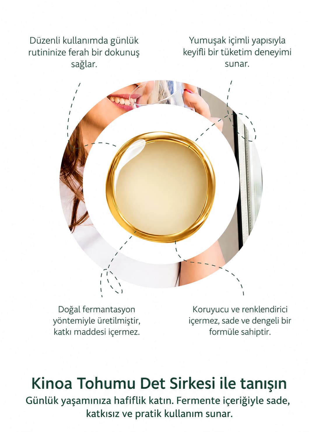 Embeauty Quinoasamen-Det-Essig