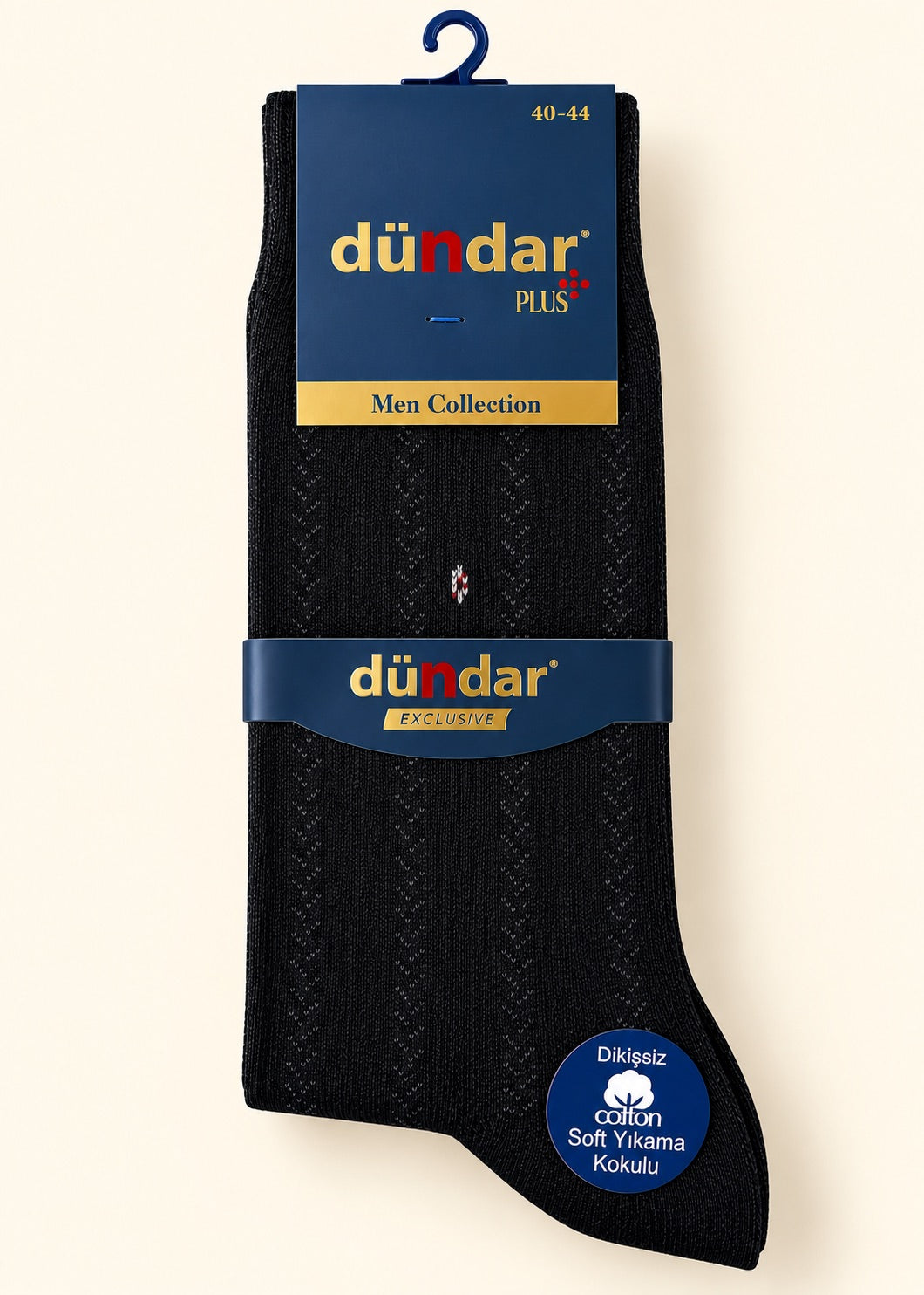 Dündar Herren Socken - Nahtlos & Duftend mit Muster