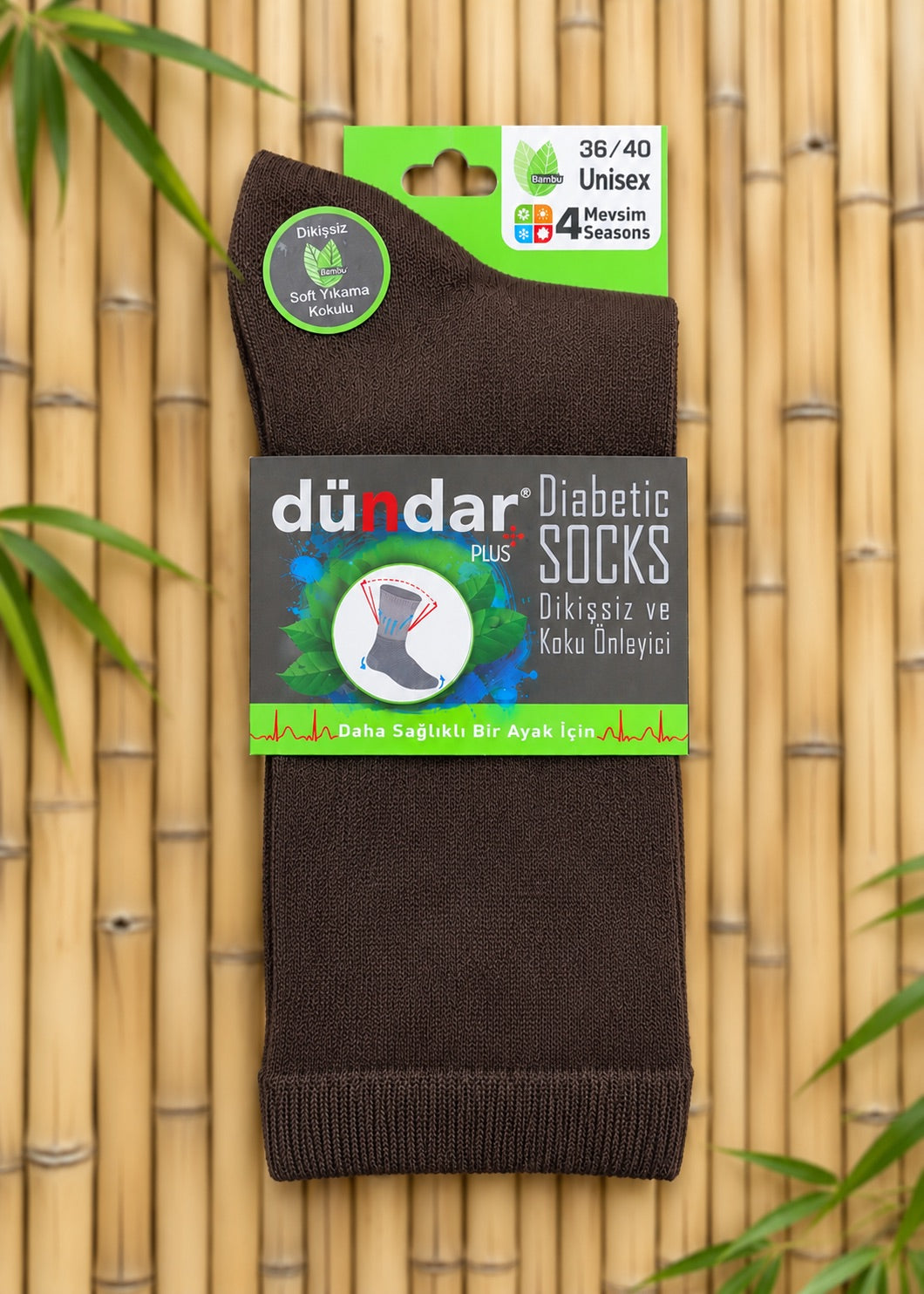 Dündar Bambus Socken – Nahtlos, Geruchshemmend & Soft-Washed