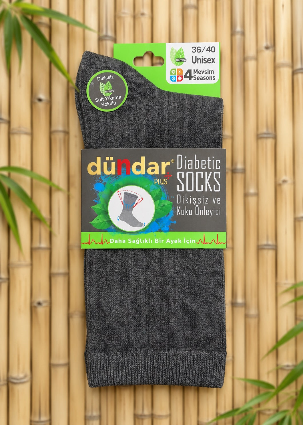 Dündar Bambus Socken – Nahtlos, Geruchshemmend & Soft-Washed
