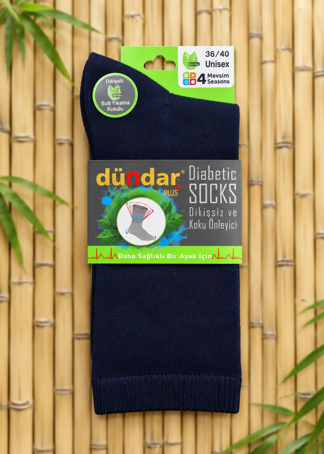 Dündar Bambus Socken – Nahtlos, Geruchshemmend & Soft-Washed