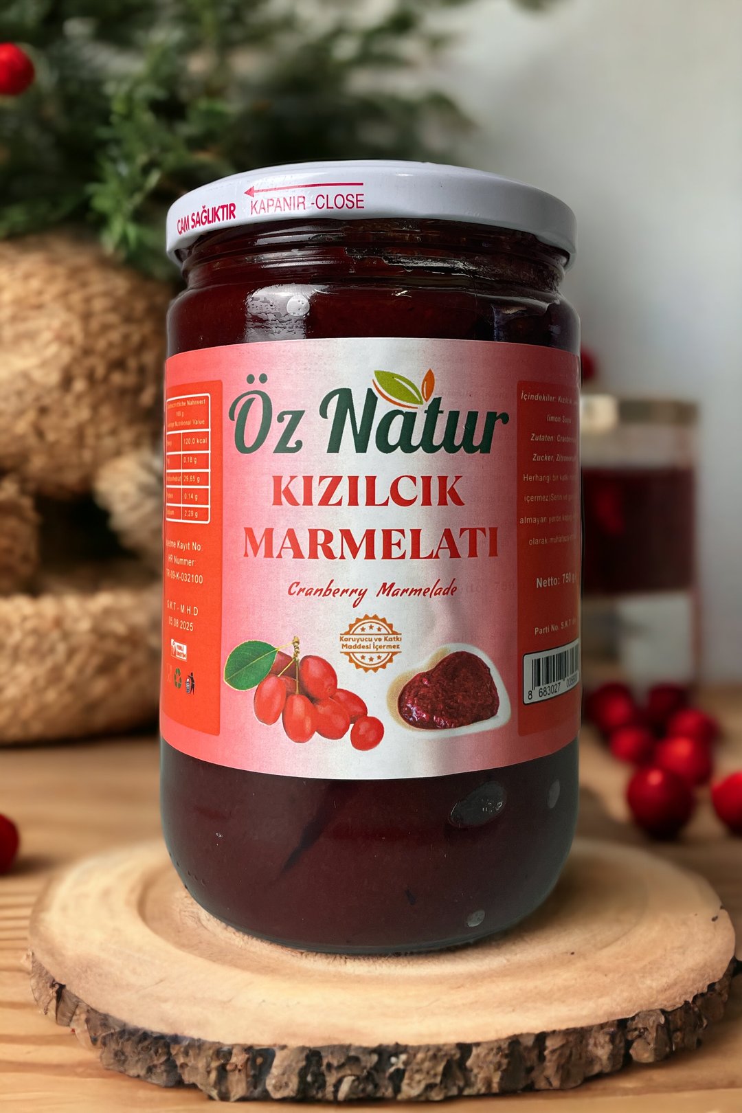 Cranberry Konfitüre 750g