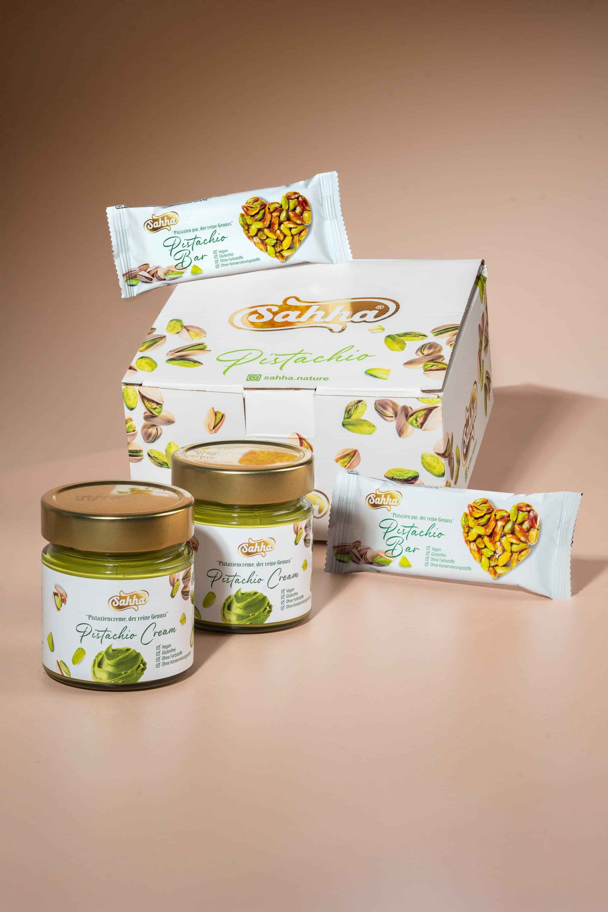Sahha Premium Pistazienbox Cremig Glutenfrei