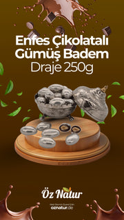 Silver Almond Dragee