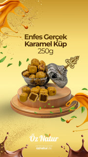 Enfes Gerçek Karamel Küp