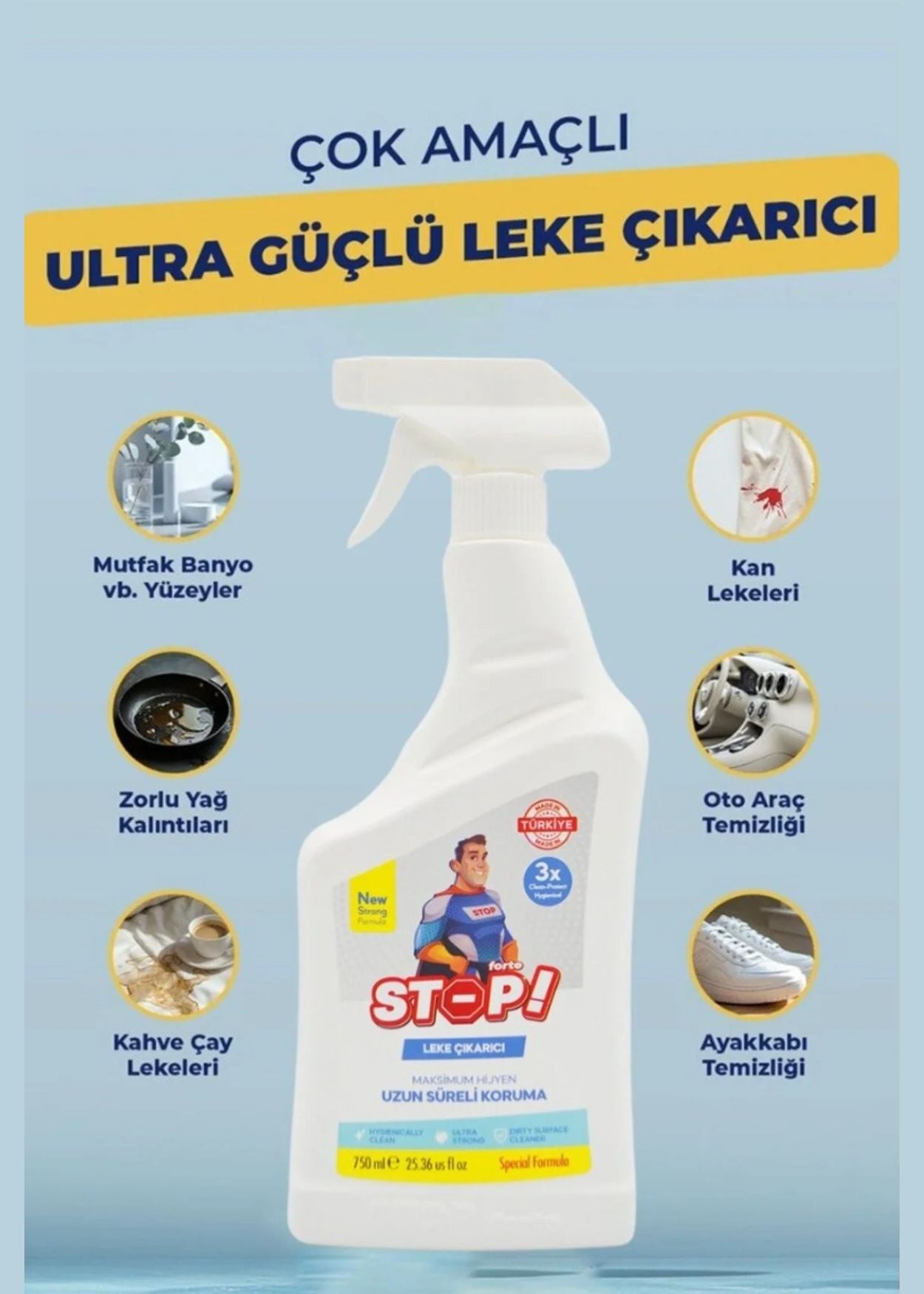 STOP Forte Fleckenentferner Spray
