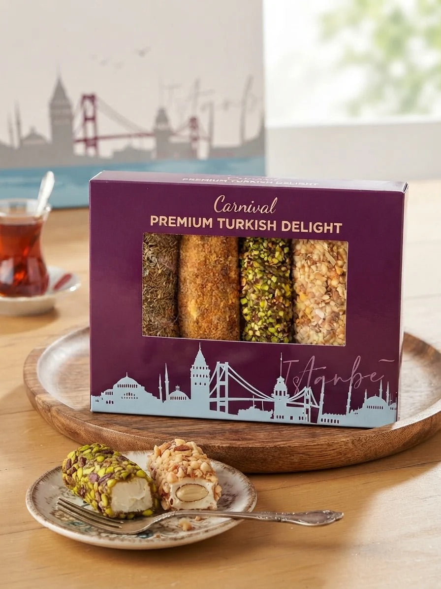 Türkische Süßware mit Frucht- und Karamellaroma