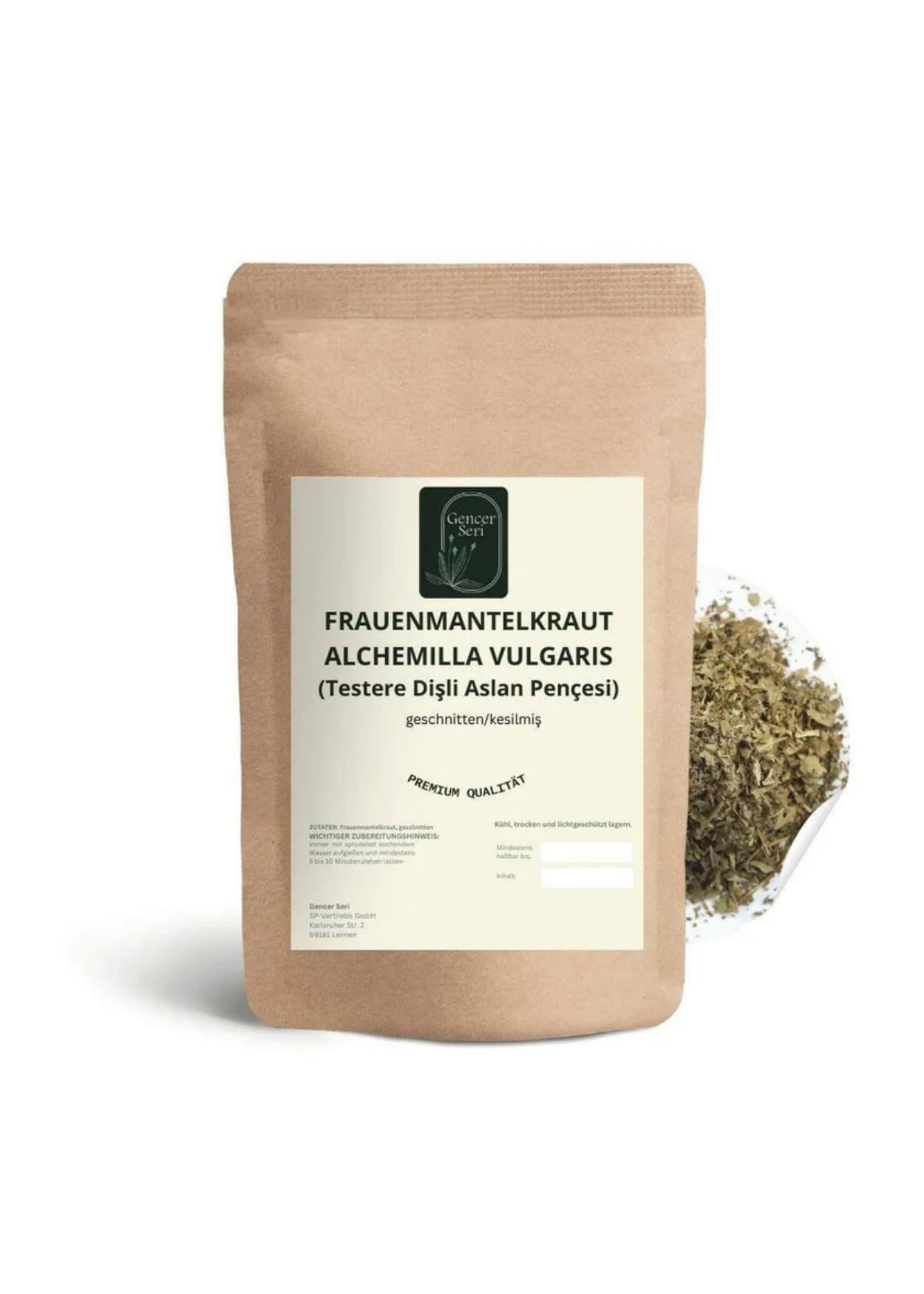 Gencer Seri Frauenmantelkraut (geschnitten)