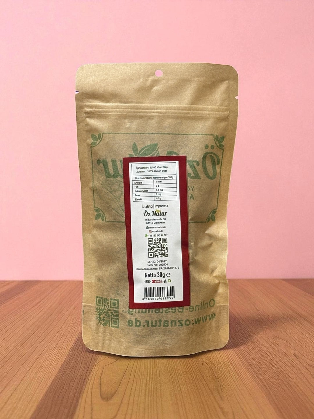 Getrocknete Kirschstiele 30g