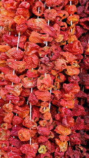 Getrocknete Paprika aus Antep (45-50 Stück)