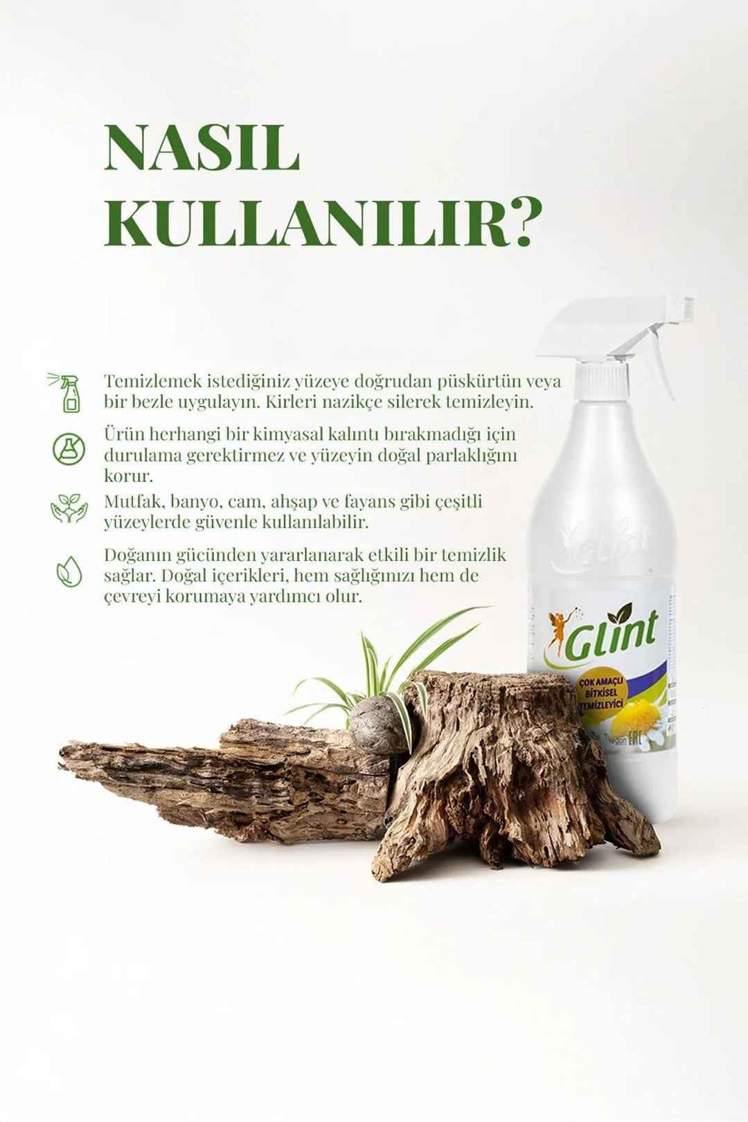Glint 100% Pflanzlicher Allzweckreiniger