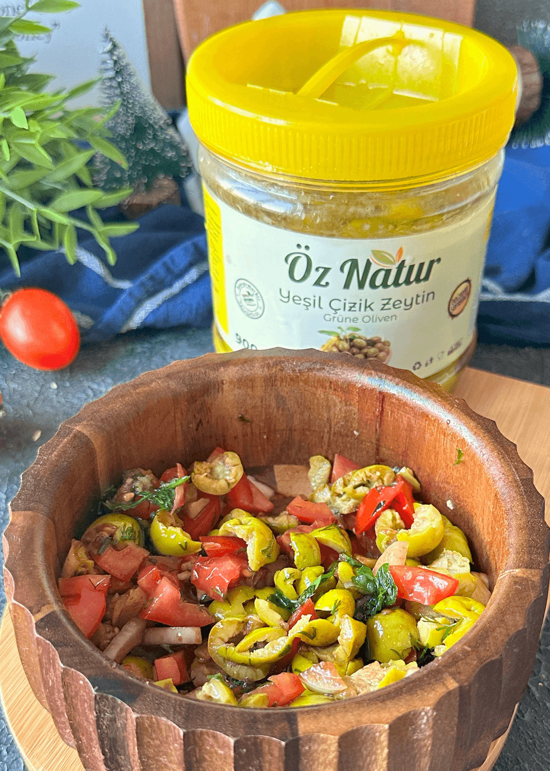 Grüne Oliven (Ayvalık-Çizik) 900g